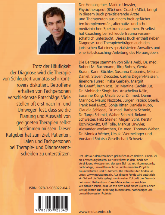 Rückseite Buch Schleudertrauma